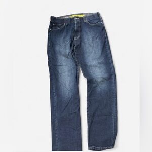 Lee Men's Dark Blue Straight Leg Extreme Motion Jeans